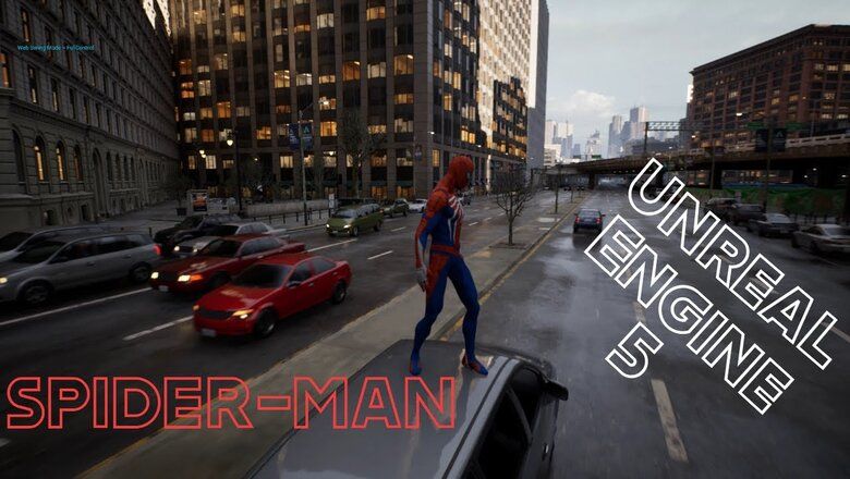 Spider-Man: El vídeo muestra una demo en Unreal Engine 5