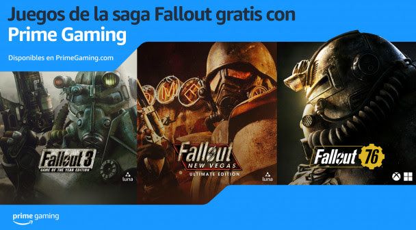 Prime Gaming añade dos juegos adicionales de Fallout en Amazon Luna de forma gratuita