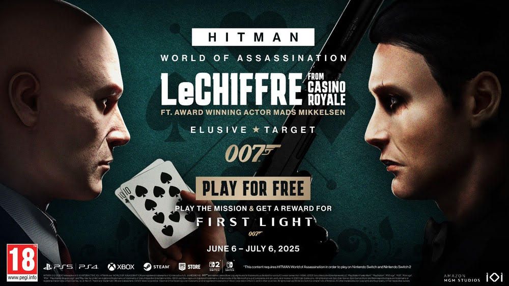 Mads Mikkelsen regresa como Le Chiffre en HITMAN