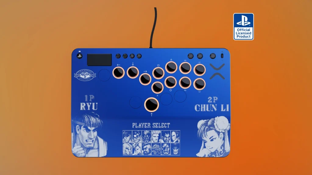Turtle Beach presenta Victrix Pro KO Leverless Fight Stick Street Fighter II Champion Edition